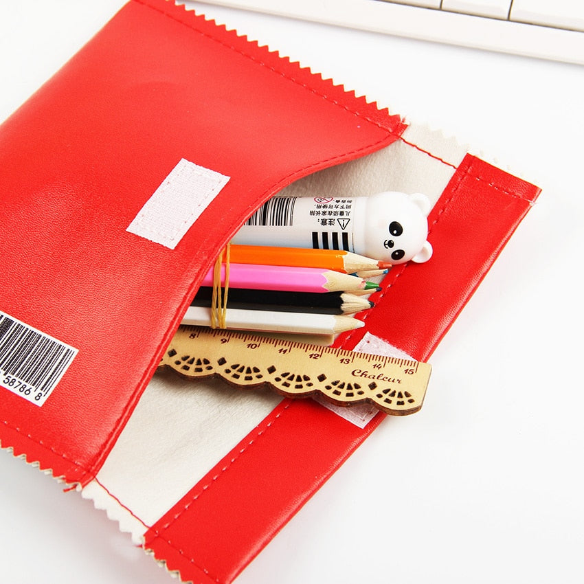 Munch Round Pencil Case(Pink)