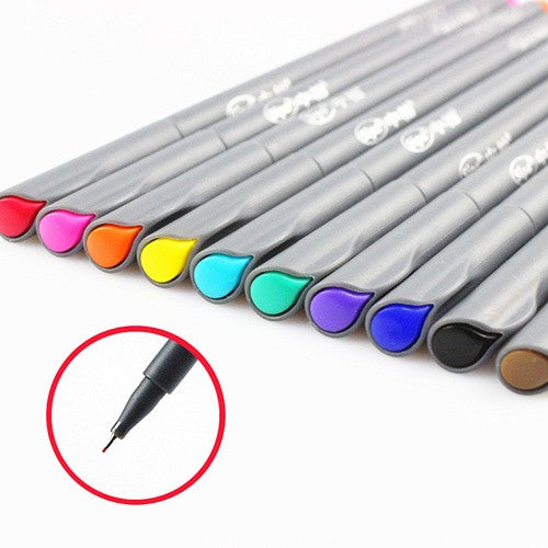 Drawing Color Pens Set 10 Pcs 