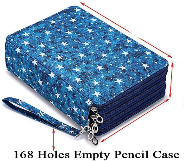 Pencil Case/Old Ceramic Tile No.2/Antique Dark Blue - Shop inBlooom Pencil  Cases - Pinkoi