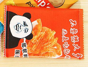 Panda Chips Pencil Pouch