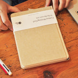 Cotton Feel Hardcover Notebook