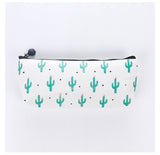 Green Cactus Pencil Bag