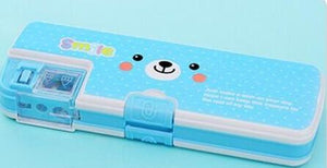 Smile Pencil Box With Sharpener