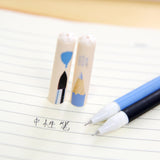 Gel Ink Pens with Fake Caps (4 per set)
