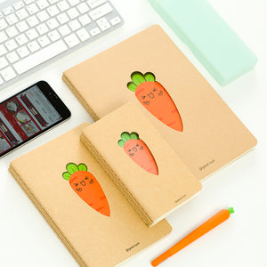 Harvest Season Carrots Notebook