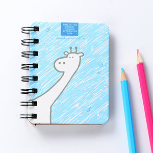 Mini Coil Notebook Giraffe