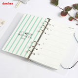 Clear Cover Blank Weekly Planner in Binder