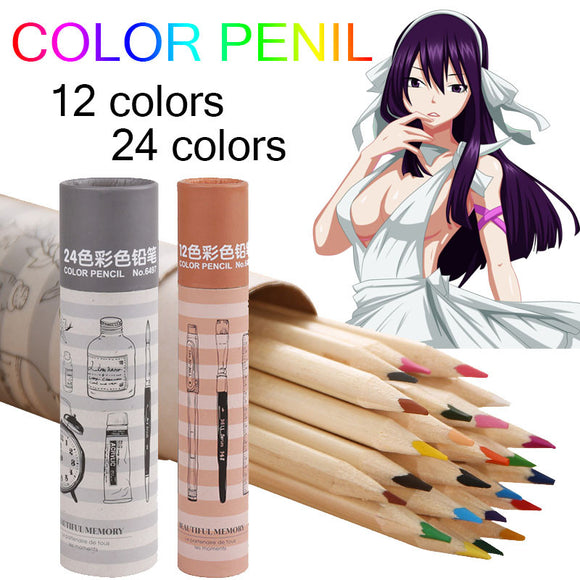 Light Wood Color Pencils in Tube