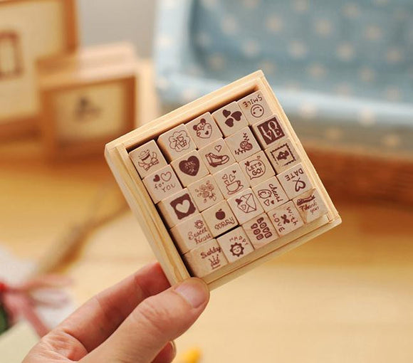 25 Piece Mini Stamp Box