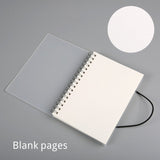 Spiral Notebook with Clear Cover