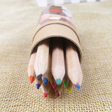 Mini Colored Pencils with Built in Sharpener