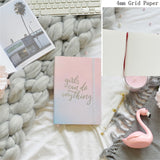 Soft Cover Grid Notebook