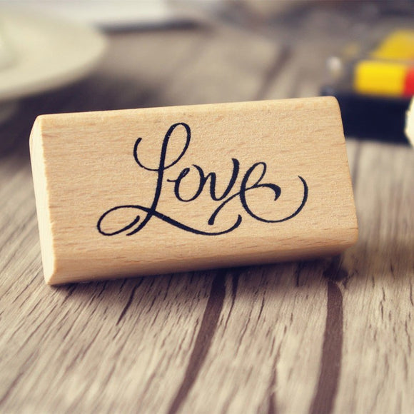 Love Rubber Stamp