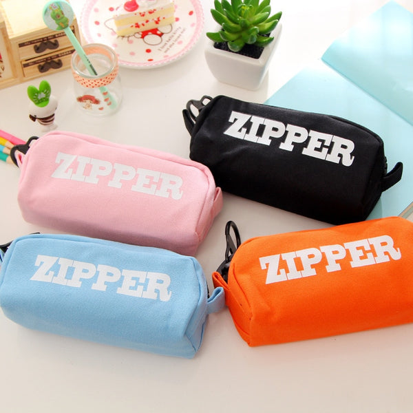 Wholesale Large Lightweight Stationery Pencil Case With Zipper
