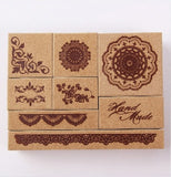 Ornament Stamp Set (8 pieces)